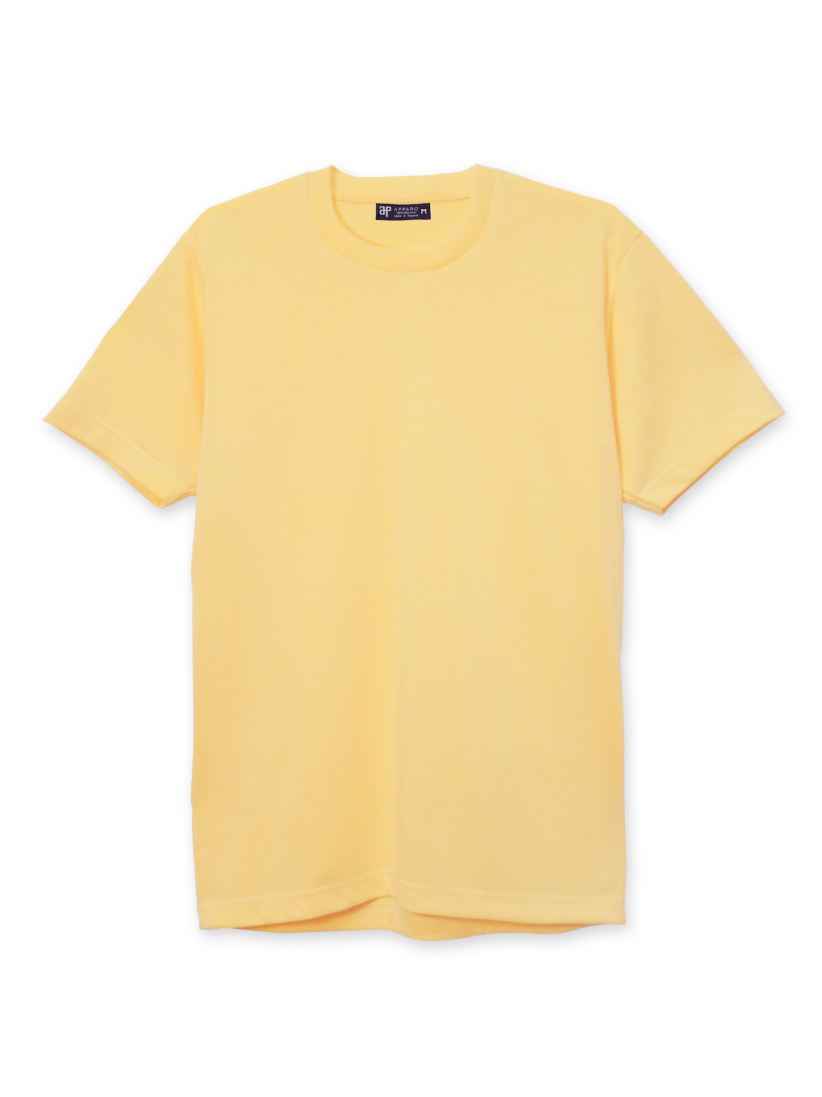 เสื้อยืดคอกลม — สีเหลืองอ่อน