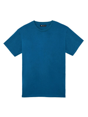 เสื้อยืดคอกลมท็อปดาย — สีฟ้า