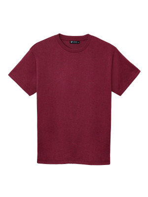 เสื้อยืดคอกลมท็อปดาย — สีแดง