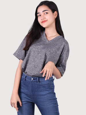 เสื้อยืดคอกลม — สีขาว - secondary